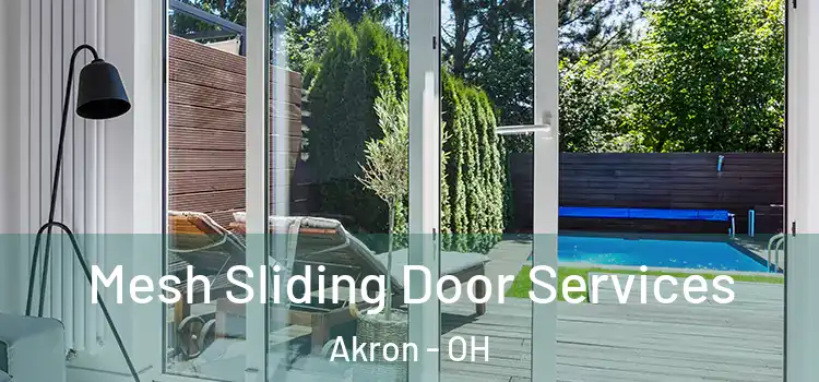 Mesh Sliding Door Services Akron - OH