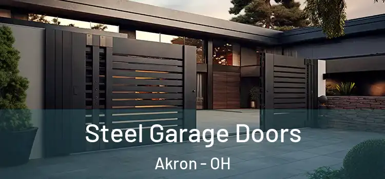 Steel Garage Doors Akron - OH